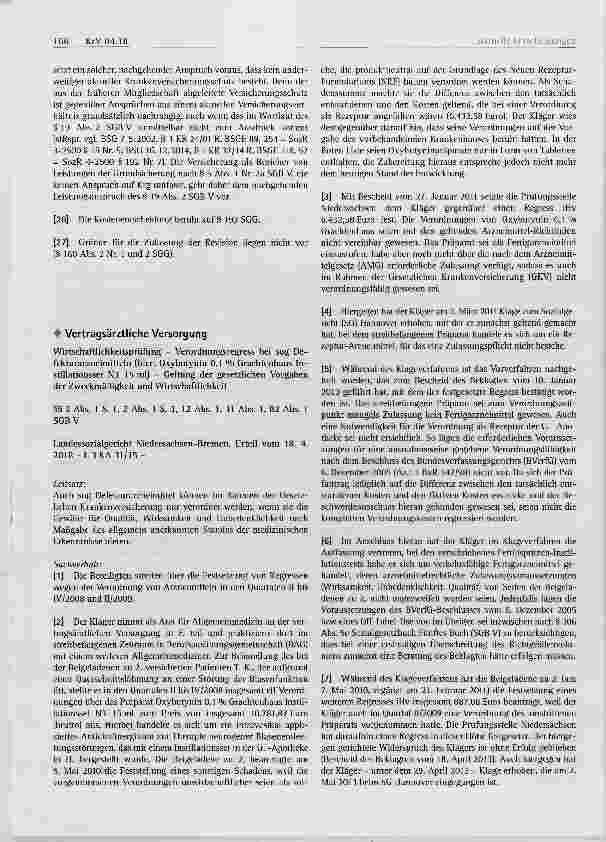 Vorschauseite 1: Vertragsärztliche Versorgung