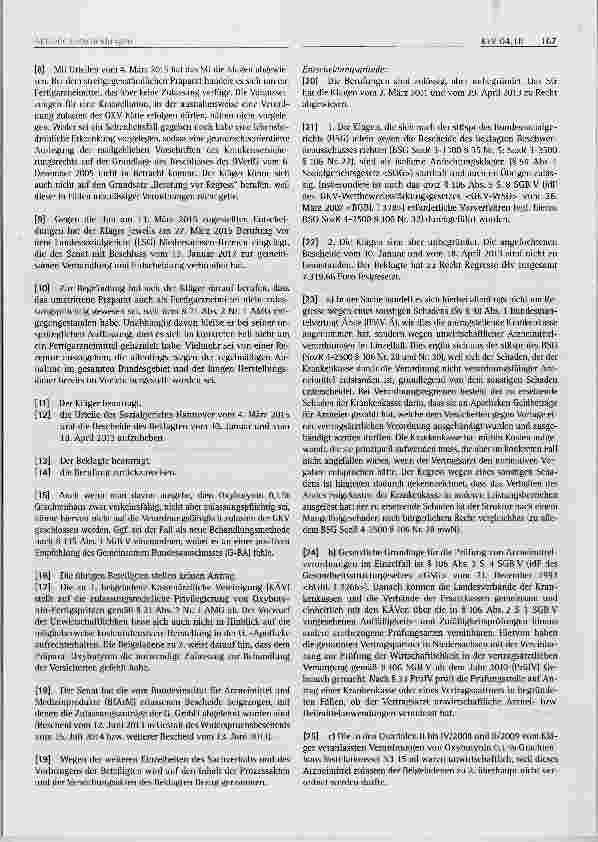 Vorschauseite 2: Vertragsärztliche Versorgung