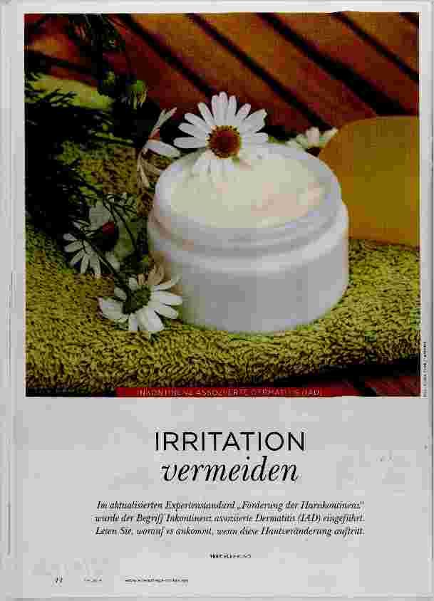 Vorschauseite 1: IRRITATION vermeiden