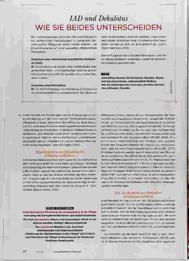 Vorschauseite 3: IRRITATION vermeiden