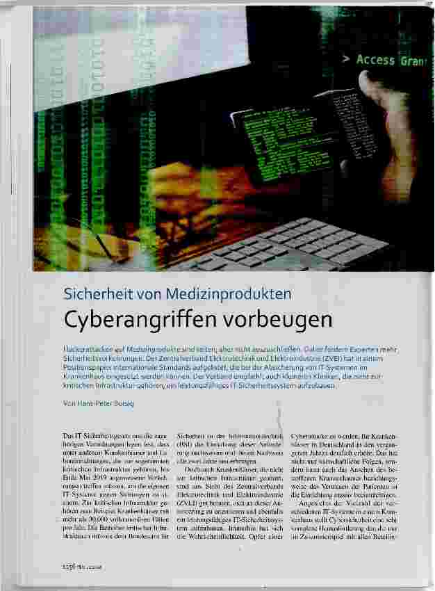Vorschauseite 1: Cyberangriffen Vorbeugen