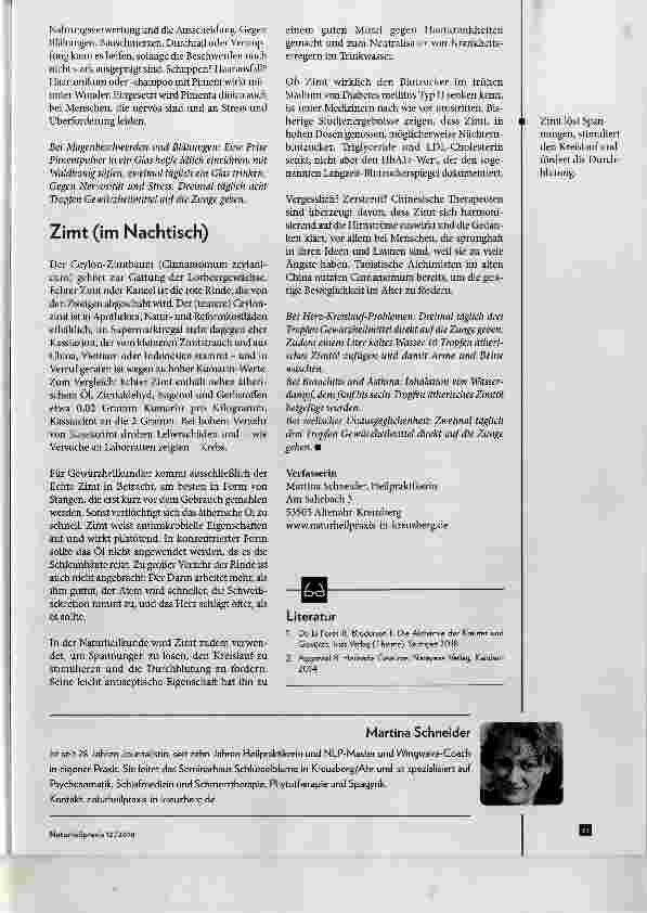 Vorschauseite 4: Neunerlei Weihnachtsgewürze unterstützen ungetrübte Festtagsfreude