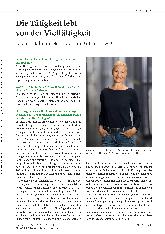 Vorschauseite 1: Die Tätigkeit lebt von der Vielfältigkeit.