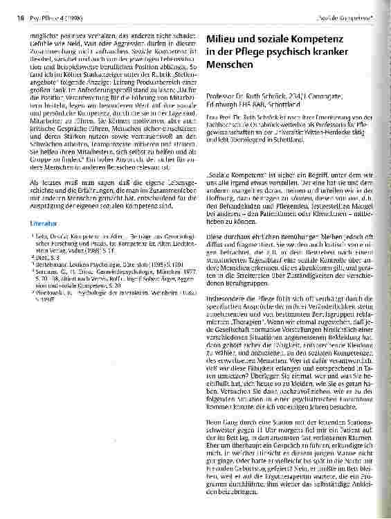 Vorschauseite 3: Was ist soziale Kompetenz?