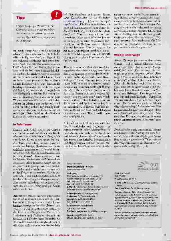 Vorschauseite 2: Eine Rockerbraut im Pflegeheim