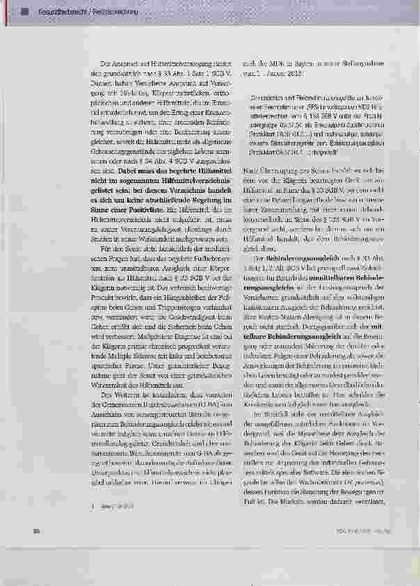 Vorschauseite 2: Versorgung MS-Erkrankter mit einer Orthese