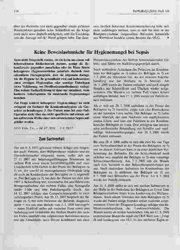 Vorschauseite 2: Krankenversicherung darf Patienten auf vermuteten Behandlungsfehler hinweisen
