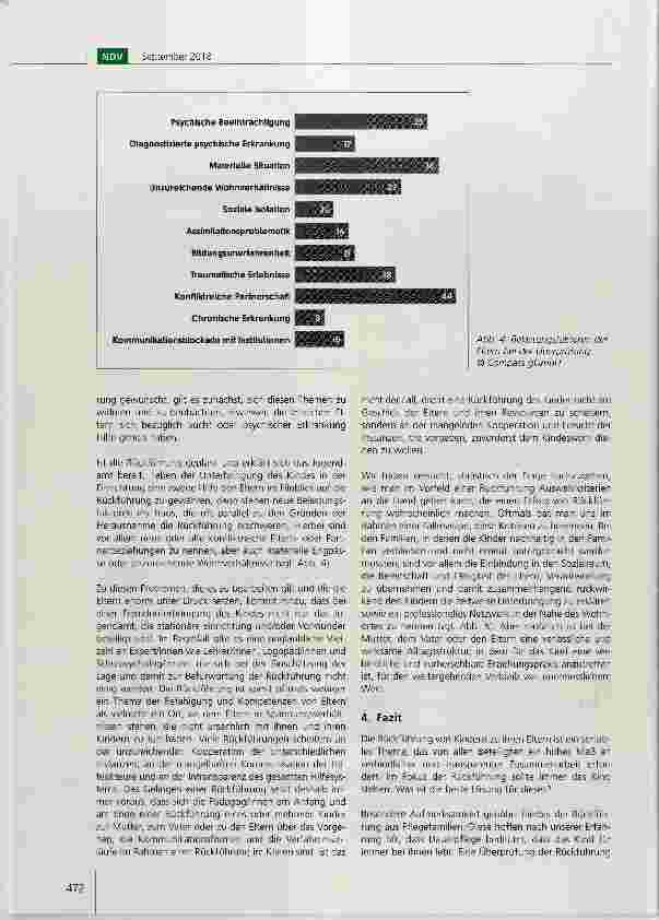 Vorschauseite 4: Rückführung von Kindern und Jugendlichen in die Herkunftsfamilie