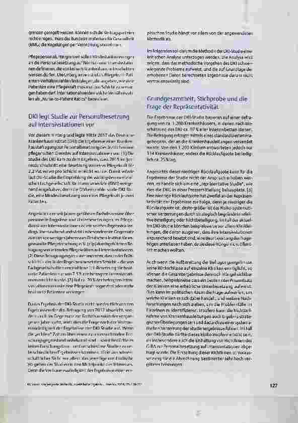 Vorschauseite 2: Ungeeignete Methodik, zweifelhafte Ergebnisse