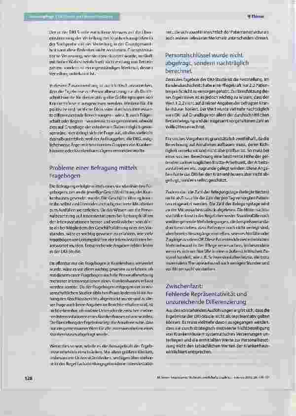 Vorschauseite 3: Ungeeignete Methodik, zweifelhafte Ergebnisse