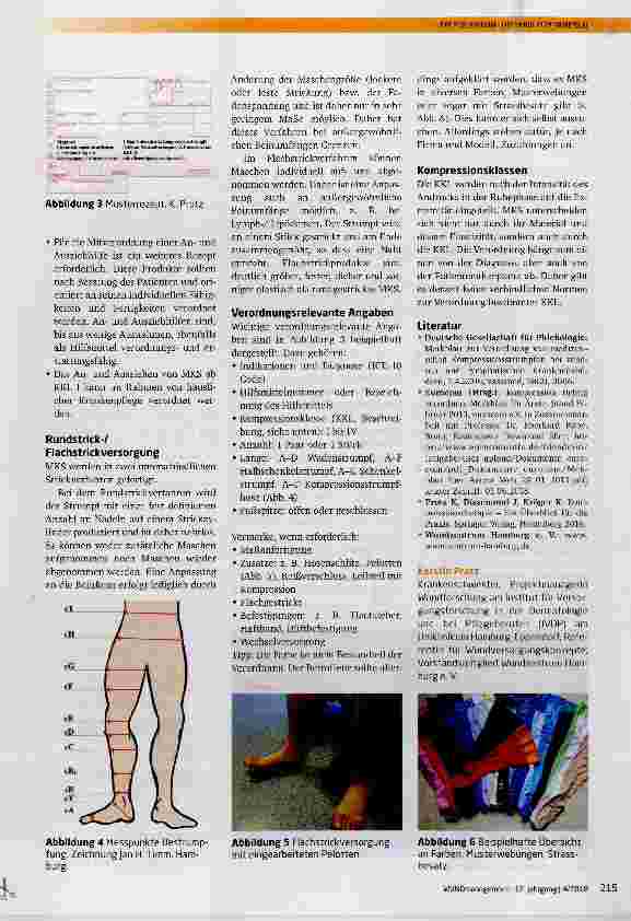 Vorschauseite 2: PFLEGELEXIKONdie Serie zum Sammeln Informationen zur Verordnung von medizinischen Kompressionsstrümpfen (MKS)
