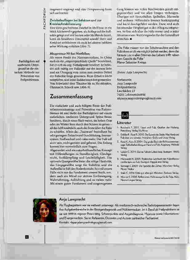 Vorschauseite 5: Füße im Blickpunkt der Medizin