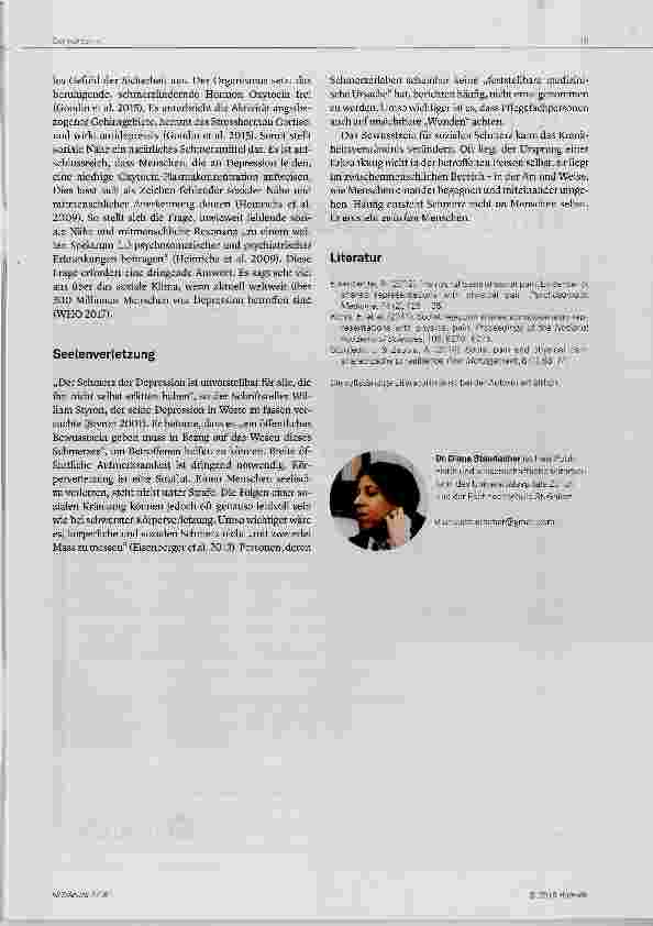 Vorschauseite 3: Die unsichtbare Wunde: sozialer Schmerz