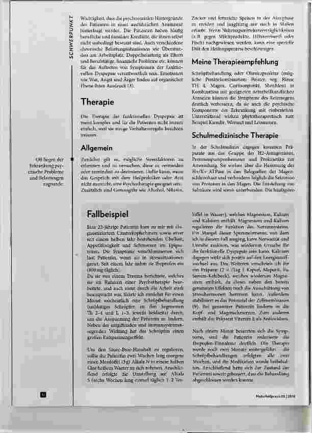 Vorschauseite 3: Funktionelle Dyspepsie