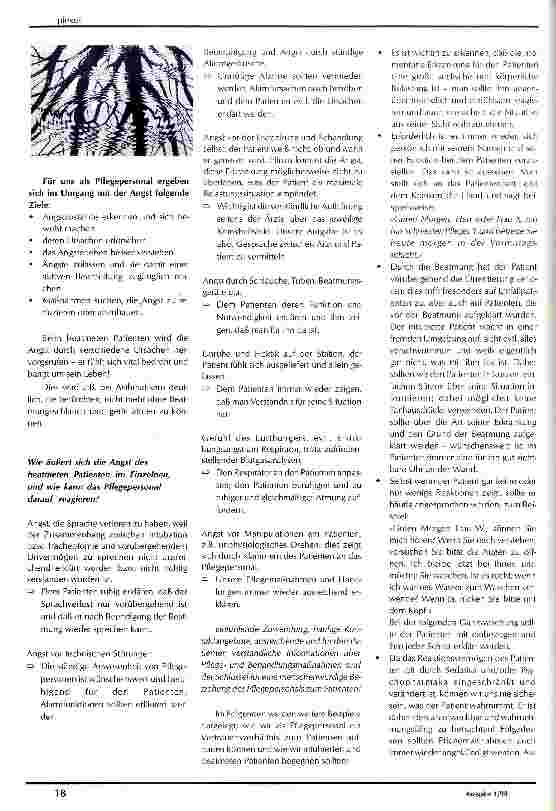 Vorschauseite 3: Die Pflege beatmeter Patienten