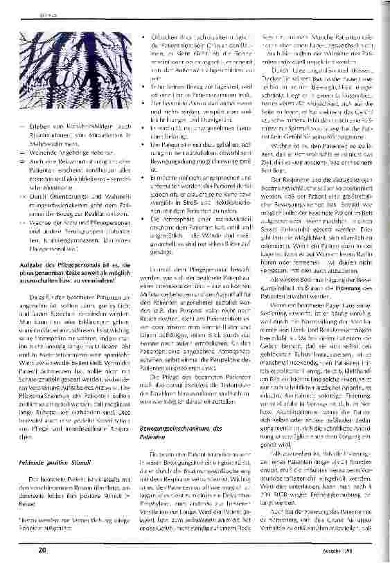 Vorschauseite 5: Die Pflege beatmeter Patienten