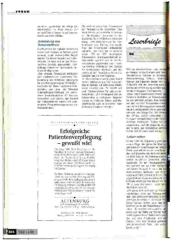 Vorschauseite 2: Das virtuelle Arztkonsil und Befunde aus dem Orbit Visionäres Hospital in Niedersachsen/Digitale Vernetzung in Sachsen