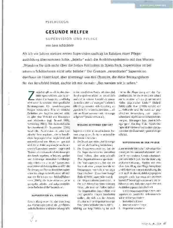 Vorschauseite 1: GESUNDE HELFER