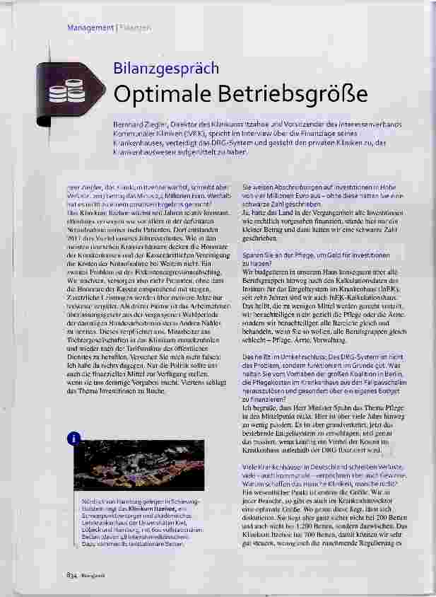 Vorschauseite 1: Optimale Betriebsgröße