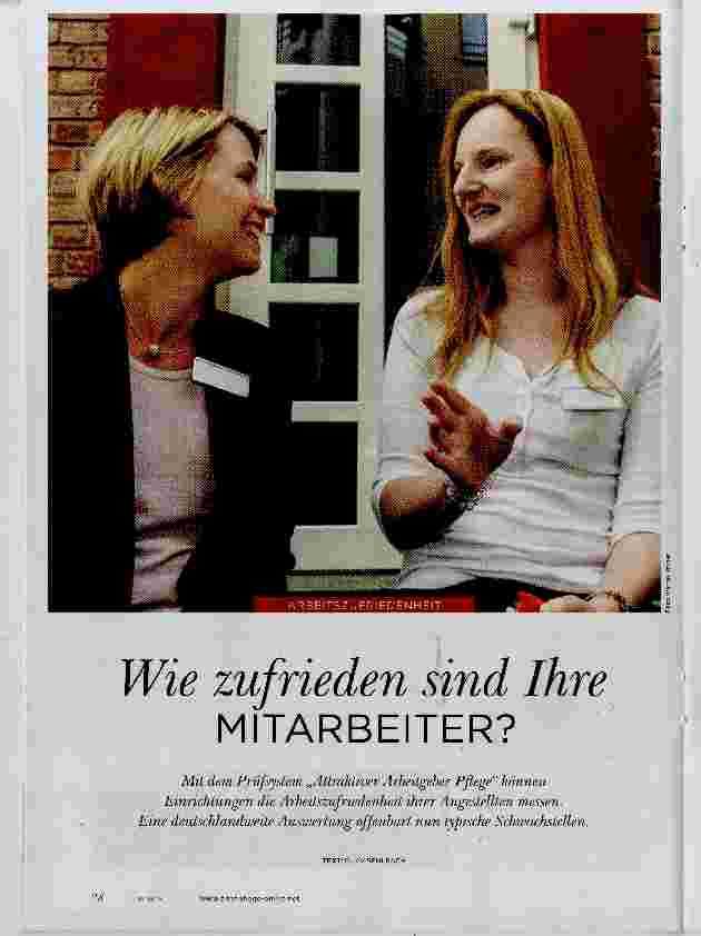 Vorschauseite 1: Wie zufrieden sind Ihre MITARBEITER?