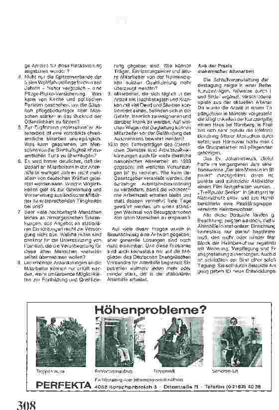 Vorschauseite 6: Diakonische Aspekte Eine Herausforderung an die Mitarbeiter