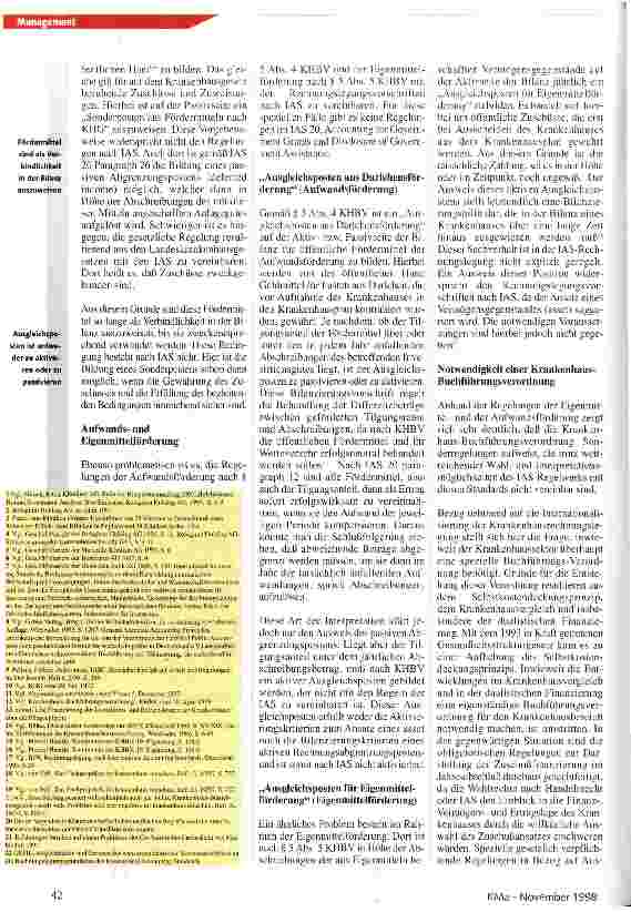 Vorschauseite 3: Ein Auslaufmodell? Die Krankenhaus-Buchführungsverordnung