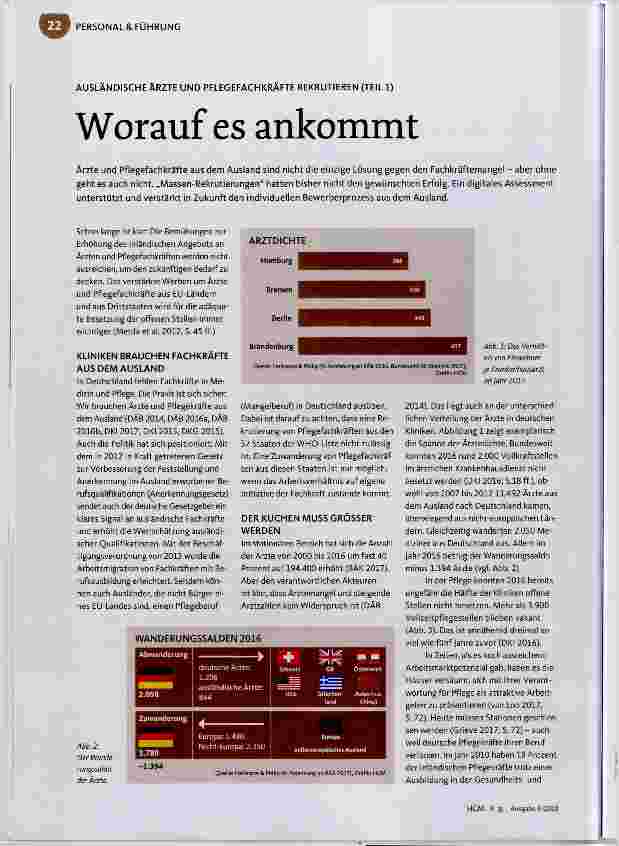 Vorschauseite 1: AUSLÄNDISCHE ÄRZTE UND PFLEGEFACHKRÄFTE REKRUTIEREN (TEIL 1) Worauf es ankommt