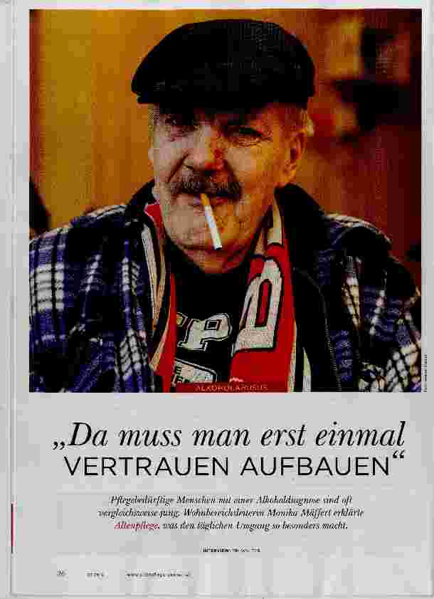 Vorschauseite 1: Da muss man erst einmal Vertrauen aufbauen