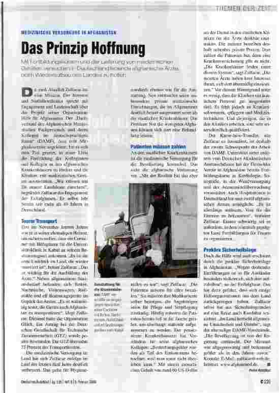 Vorschauseite 1: Das Prinzip Hoffnung