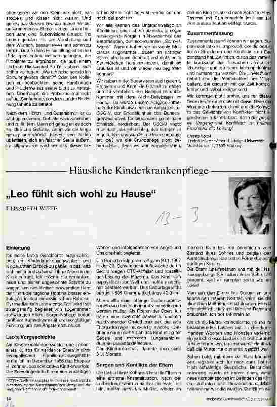Vorschauseite 1: Leo fühlt sich wohl zu Hause