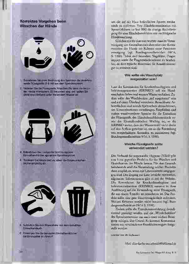 Vorschauseite 3: Händewaschen wann, wie, wo?
