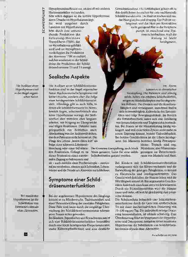 Vorschauseite 2: Schilddrüsenunterfunktion