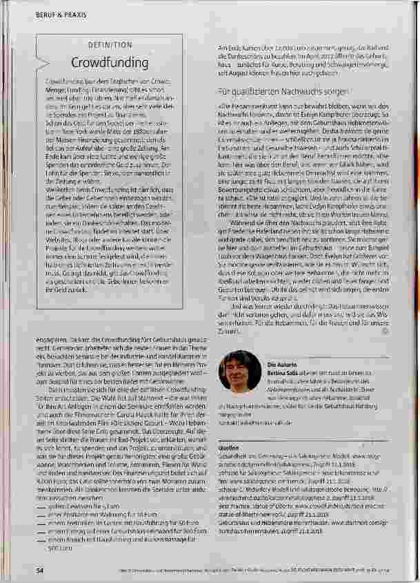 Vorschauseite 5: Ein Haus für die Hebammenkunst