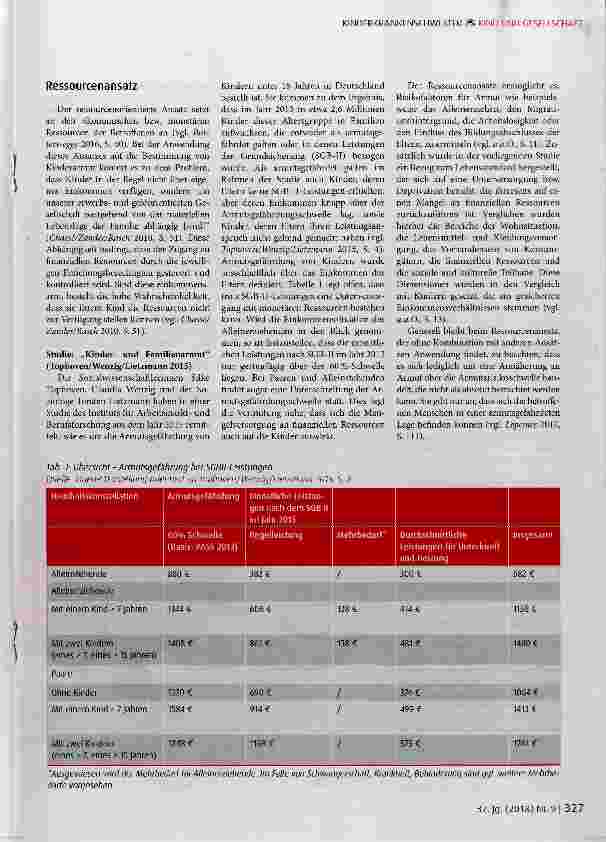 Vorschauseite 2: Kinderarmut in Deutschland
