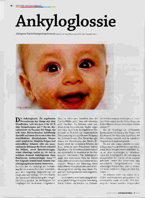 Vorschauseite 1: Ankyloglossie