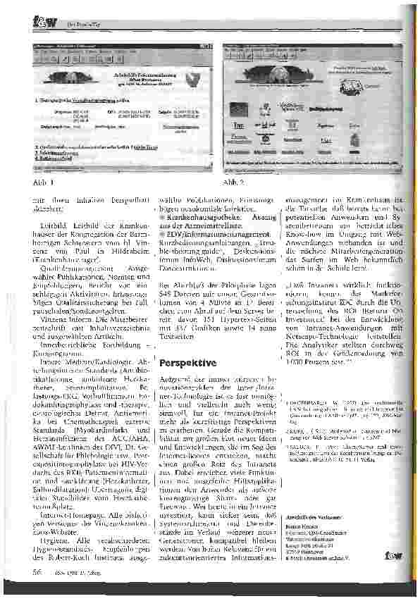 Vorschauseite 3: Informationsmanagement via Intranet Offene Standards und einfache Implementierung