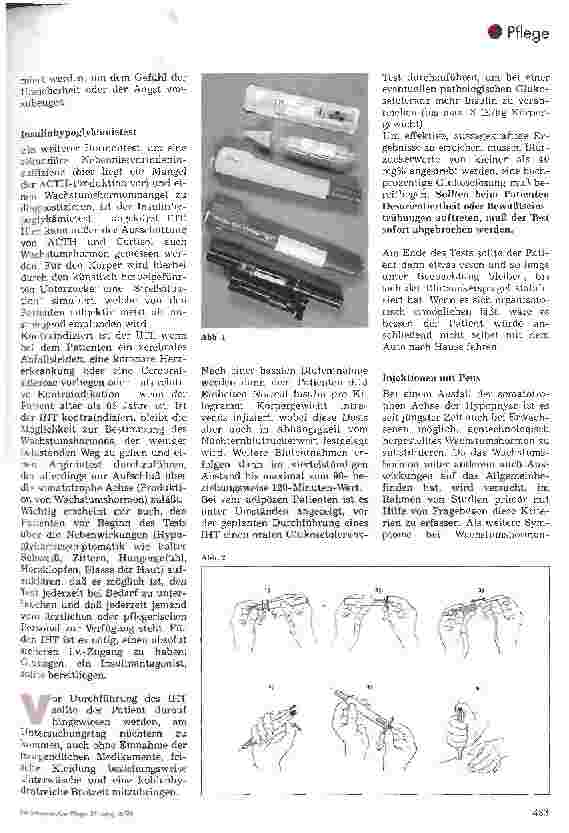 Vorschauseite 2: Die ambulante Betreuung des Hypophysenpatienten