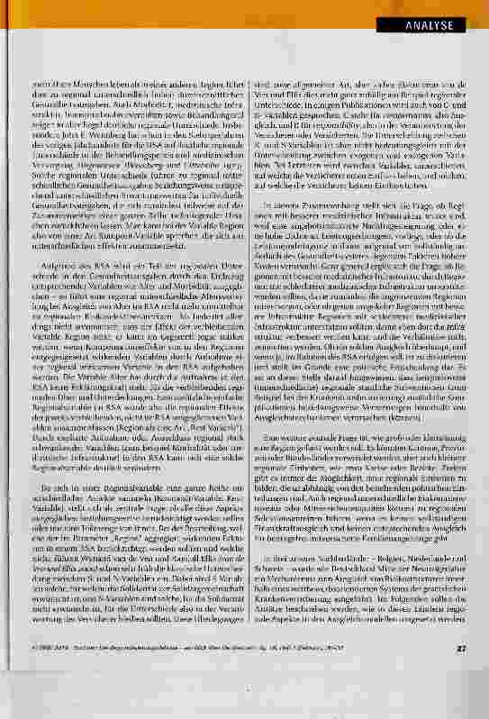Vorschauseite 2: Die Regionalisierungsdebatte ein Blick über die Grenzen
