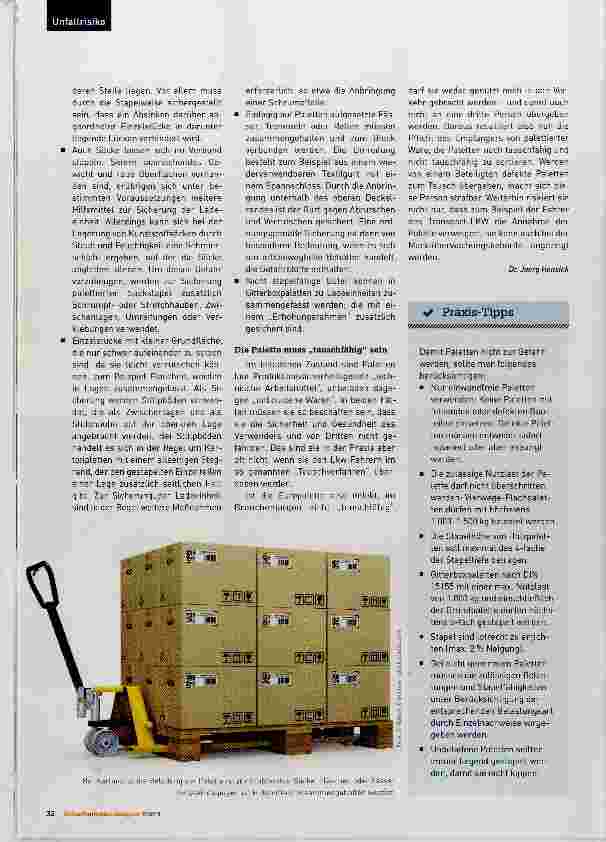 Vorschauseite 3: Sicher hochstapeln