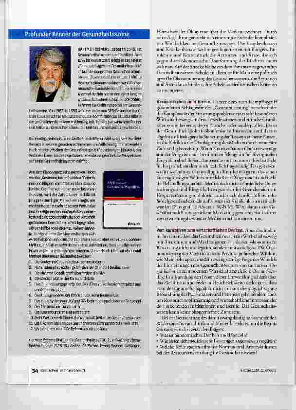 Vorschauseite 3: Medizin in der Zwickmühle?