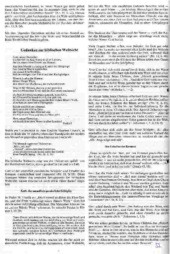 Vorschauseite 3: Fester Grund zum Leben Gedanken zum biblischen Weltund Menschenbild