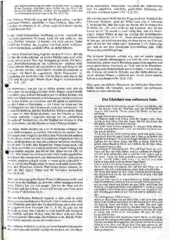 Vorschauseite 6: Fester Grund zum Leben Gedanken zum biblischen Weltund Menschenbild