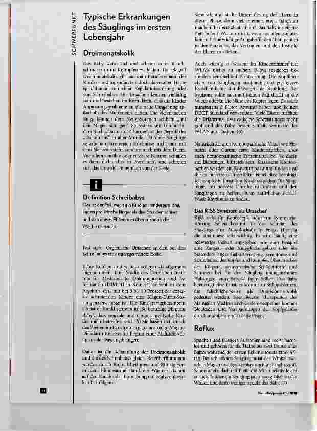 Vorschauseite 2: Das Immunsystem des Säuglings ... und erste typische Krankheiten