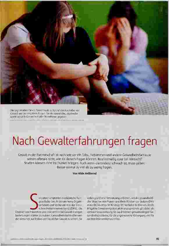 Vorschauseite 1: Nach Gewalterfahrungen fragen
