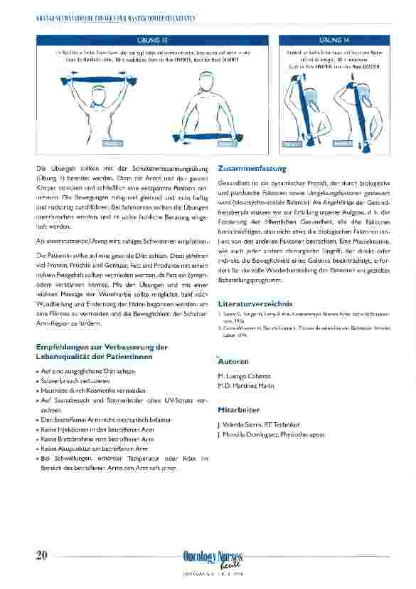 Vorschauseite 3: Krankengymnastische Übungen für Mastektomiepatientinnen: eine praktische Anleitung