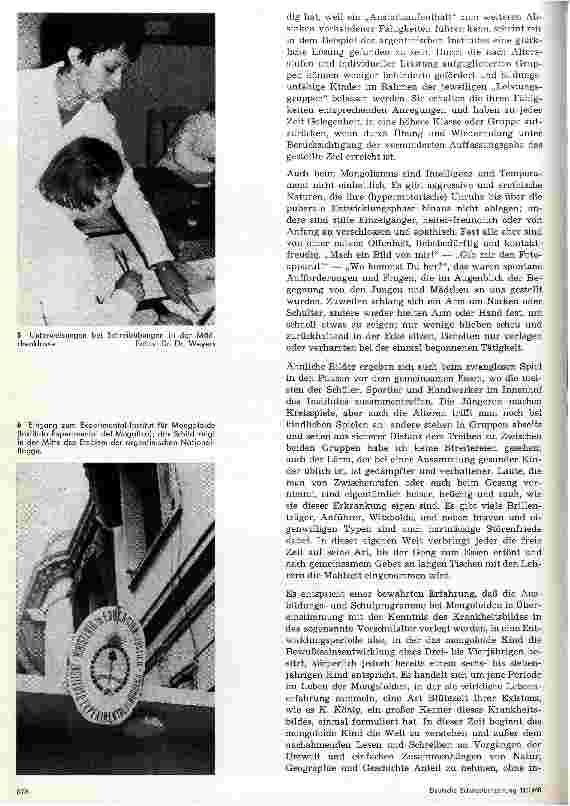 Vorschauseite 4: Lebenshilfe für das mongoloide Kind