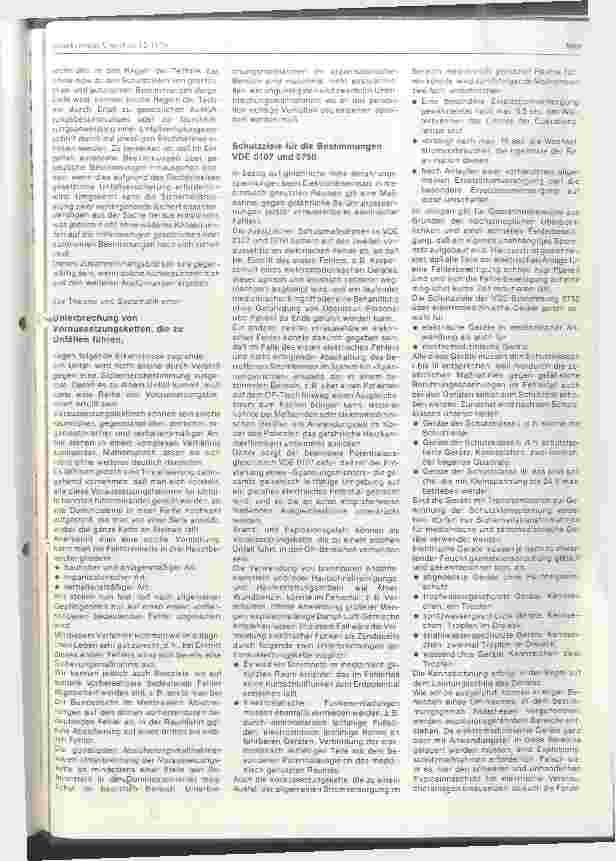 Vorschauseite 2: Schutzziele der VDE-Bestimmungen Errichten elektrischer Anlagen in medizinisch genutzten Räumen, VDE 0107 u. elektromed. Geräte,VDE 0750