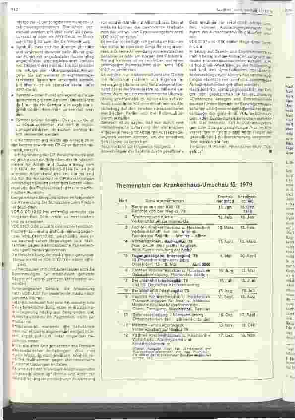 Vorschauseite 4: Schutzziele der VDE-Bestimmungen Errichten elektrischer Anlagen in medizinisch genutzten Räumen, VDE 0107 u. elektromed. Geräte,VDE 0750