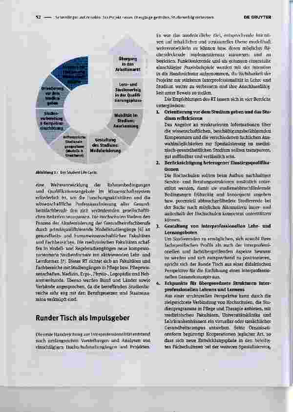 Vorschauseite 2: Das Projekt nexus der Hochschulrektorenkonferenz (HRK): Übergänge gestalten, Studienerfolg verbessern
