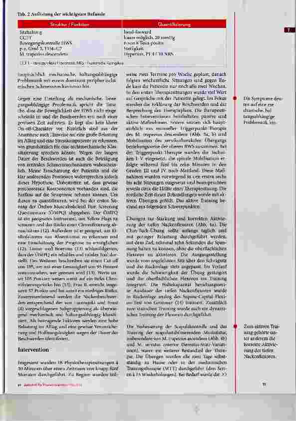 Vorschauseite 4: Klassifikation und multimodale Therapie bei Kopfund Nackenschmerzen